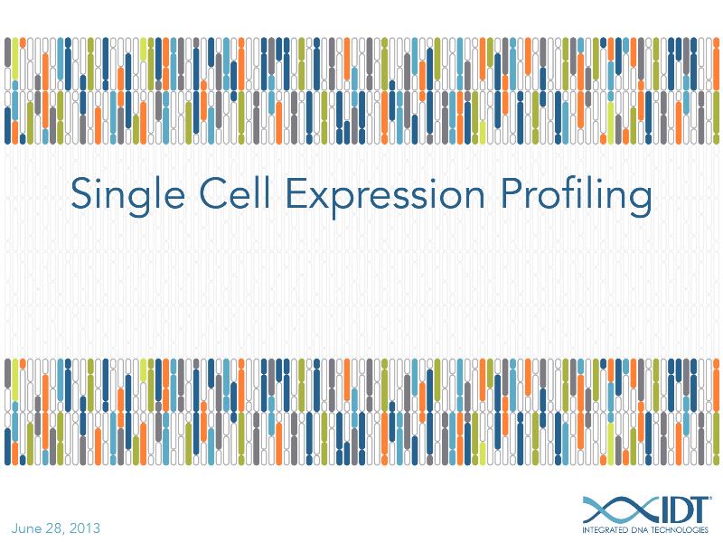 Single-cellexpressionprofiling